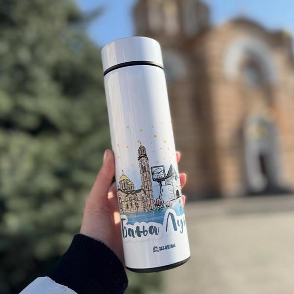 Banja Luka Pametna Termos Boca sa LED Displejem – 500ml